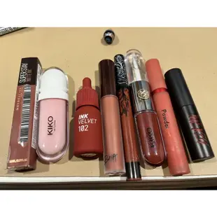 INK/kat von D/merzy/kiko/bbia/maybelline/etude house不掉色唇釉/唇蜜