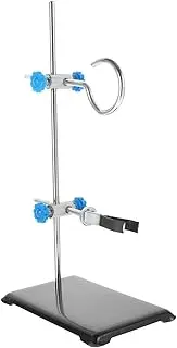 GANAZONO 1pc Miniature Iron Support Stand for Laboratory Portable Retort Frame Equipment for Schools and Easy to Assemble Compatible