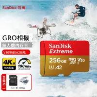在飛比找樂天市場購物網優惠-SanDisk SD Extreme microsd 256