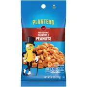Planters Wicked Hot Chipotle Flavored Peanuts, Spicy Snack, 6 oz (Pack of 1)