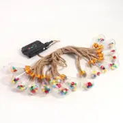 8m Solar Light LED Festoon String Light Outdoor Garden LED String Light Party Patio Lamp-Style 1