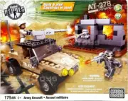 2011 Mega Bloks True Heroes AT - 278 Patrol Army Assault Build & Play Set NRFB
