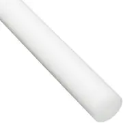 Acetal Rod, 1" Diameter x 8" Long, Natural - "Delrin" - LOWEST PRICE ON EBAY