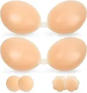 [candyfouse] 4PCS Strapless Backless Bra