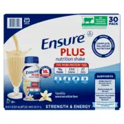 Ensure Plus Nutrition Shake, 8 fl. oz., 30-pack, Vanilla
