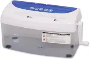 Hand Shredder Home Desktop CD/DVD/Card Shredding Cross Cut Dust Bin 3.2L Compac