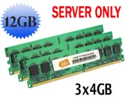 12GB (3x4GB) Memory RAM FOR HP/Compaq Workstation Z600 DDR3 ECC REGISTER