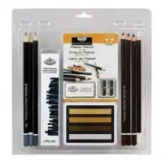 Royal Brush - Clamshell Art Sets Pastel Pencil 17 Pieces*