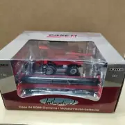 Ertl Authentics #2 Case IH 1/64 6088 Combine w/Grain & Corn Heads #14772 NIB