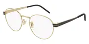 Saint Laurent SL M63 003 Men's Glasses Gold Size 52 - Private Health Rebate - Blue Light Block Available