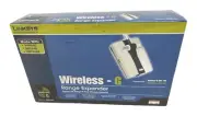 Linksys Wireless-G Range Expander WRE54G - New Wrap Sealed OEM Box!