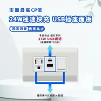 在飛比找PChome24h購物優惠-【易智快充】國際牌® Panasonic® 星光®面板-磐石