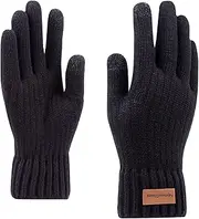 [Sparkle Tmax] Touchscreen Gloves Fleece Running Gloves Men Women Sports Gloves Winter Gloves Warm Windproof Glove Lining for Cycling, Running, Hiking, Driving