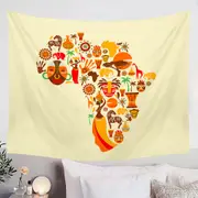 Africa Characteristics Tapestry