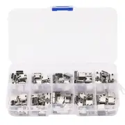 100Pcs 10Models Type-C USB 3.1 Charging Dock Connectors Mix 6Pin and 16Pin Use for Mobile Phone and Other Product Repair