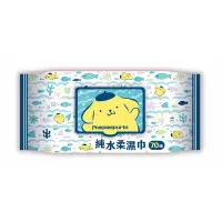 在飛比找Yahoo奇摩購物中心優惠-Sanrio 三麗鷗 布丁狗 純水有蓋柔濕巾/濕紙巾 (加蓋