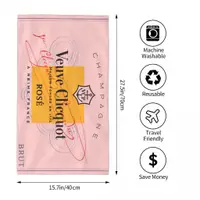 在飛比找蝦皮購物優惠-Veuve Clicquot 吸水毛巾 方巾 洗臉毛巾  陣