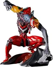 Kaiyodo Artplastic ARTPLA Sculpture Works Evangelion Unit 2 Beast 2nd Form The Beast Geofront Blood Fight, Total Height Approx. 6.7 inches (170 mm), Non-Scale, Unpainted, Unassembled, Plastic Model