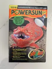 ZooMed PowerSun UVB Lamp 100W PUV-11