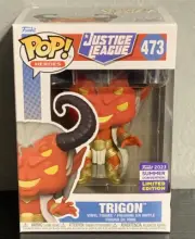 Funko Pop! Trigon Figure #473 SDCC Limited Edition Exclusive With Protector