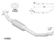 Catalytic Converter for 1986-1988 Plymouth Caravelle 2.5L L4 GAS SOHC