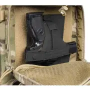 Tactical Hook&Loop gun Holster Under Car Desk Backpack Gun Holster Ambidextrous