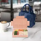 Durable Kids' Lunch Container Kids Box Bento Boxes Leak Proof with 6