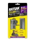 RATSAK Clean Kill Mouse Traps 2pk No See No Touch Hidden Kill