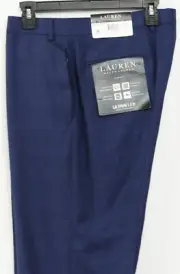 New Mens Lauren Ralph Lauren UltraFlex Classic Fit Plaid Dress Pants 36 x 34