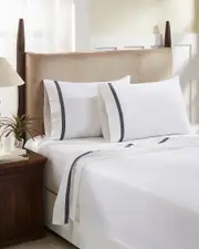 Hotel Luxury Concepts 500 Thread Count Tonal Sateen 4pc Sheet Set