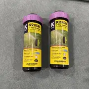 K-Rain K2 RCW 5" Sprinkler Pop-Up Rotor For Non-Portable Water, (2 PACK)