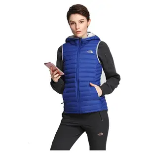 【The North Face】女 700FILL 兜帽羽絨背心 兩色 北面保暖背心 北臉羽絨背心 連帽背心 3KTN