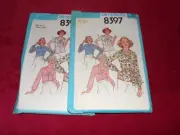 UNCIRCULATED 1977 SIMPLICITY #8397 - LADIES ( 3 STYLE ) TOP PATTERN 20½ FF