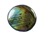 LABRADORITE FLAT STONE (Small) - Healing Crystal, Magic & Mystery, Meditation