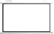 ZCAZKVKBB 30" 40" 50" 60" 70" Projector Screen HD Home Theater Manual Pull Down Projection Screen, Public Display Screen(16:9,72inch) White Fiberglass