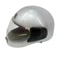 在飛比找樂天市場購物網優惠-全罩式安全帽(金屬扣) 銀色(KC501) [大買家]