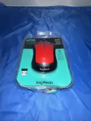 Logitech M310 Wireless Laser Mouse Flame Red