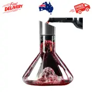 Iceberg Wine Decanter with Aerator Filter, Red Wine Carafe, 51Oz Wine Decanter