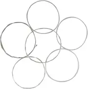 GLSTOY 1 Set Strings Metal Folk Guitar Strings Replaceable Acoustic Guitar String for Projects for Beautiful Tones