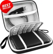 Black EVA Shockproof Case WD Elements My Passport HDD 1TB-5TB