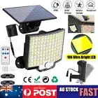 106 LED Solar Motion Sensor Light Outdoor IP65 Wall Security Garden Flood Lamp