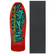 Santa Cruz Old School Skateboard Deck Oops Mucus Reissue 10.32" x 30.7" with Gr