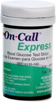 Blood Glucose Test Strips - 50 Count for Accurate Monitoring