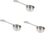 Alipis Pcs Stainless Steel Measuring Spoons Oz Ml for Baking Cooking Salt Sugar Spices Rustproof Dishwasher Safe