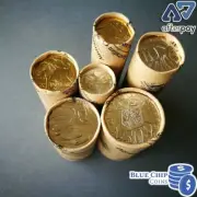 2017 Royal Australian Mint Complete 6 Mint Roll Set $1 $2 50c 20c 10c 5c