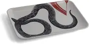 THOMAS PAUL TP117 V Viper Alphabet Serving Tray, 8"x5.5", Ebony