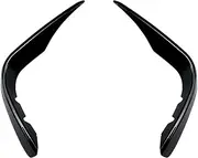 Compatible for GLC Class X253 C253 GLC250 GLC300 GLC350 GLC43 AMG Air Knife Front Fog Lamp Cover Grille Slats 2015-2019(Glossy Black 1 Set)