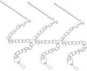 Abaodam 3pcs Umbrella Pin Chain: Patio Parasols Pin Chain Fixator Replacement - Outdoor Steel Fixing Accessories For Garden Parasols Terrace Umbrellas