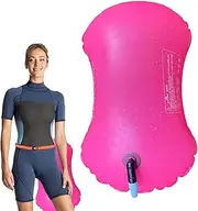 Swim Buoy for Open Water,Safety Swim Pool Buoy - Lightweight High Visibility Swimming Equipment Bags for Swimmers and Triathletes