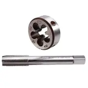 2Pcs M14x1.5 Tap Die Set High Speed Steel Tap Die Sleeve